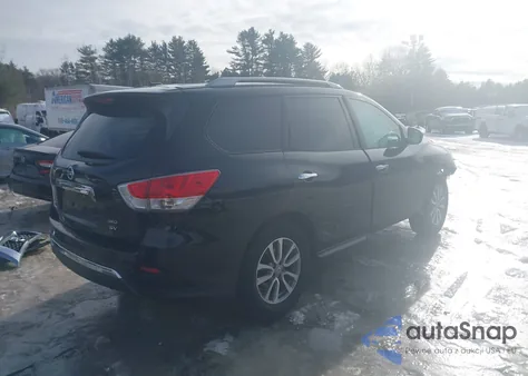 2015 Nissan Pathfinder Platinum/S/Sl/Sv из США, поврежденный, VIN 5N1AR2MM1FC652549